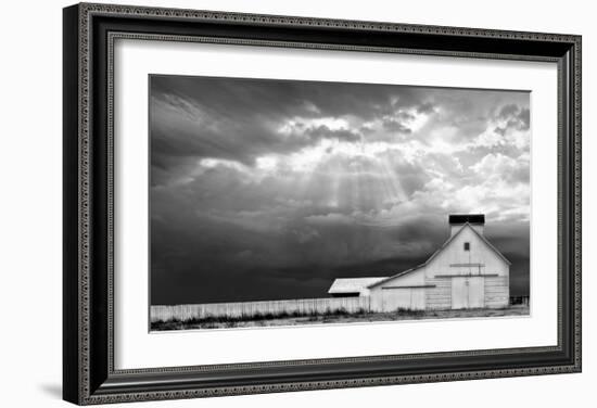 White Picket Fence-Trent Foltz-Framed Giclee Print