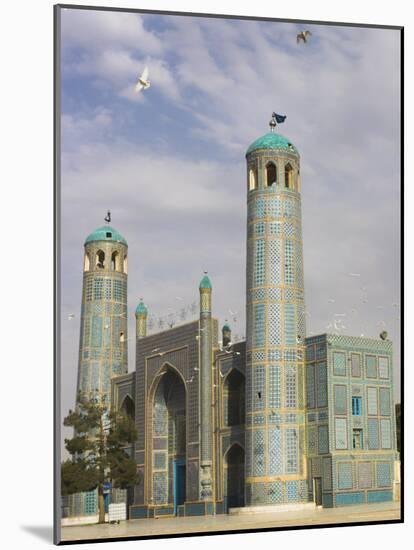 White Pigeons Fly Around the Shrine of Hazrat Ali, Mazar-I-Sharif, Afghanistan-Jane Sweeney-Mounted Photographic Print