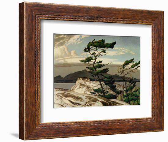 White Pine-A^ J^ Casson-Framed Art Print