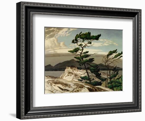 White Pine-A^ J^ Casson-Framed Art Print