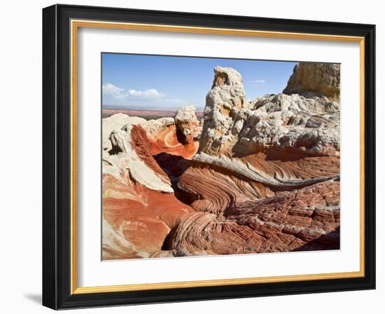 White Pocket, Vermilion Cliffs National Monument, Arizona, USA-Charles Crust-Framed Photographic Print