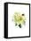 White Poinsettia, 2014-John Keeling-Framed Premier Image Canvas