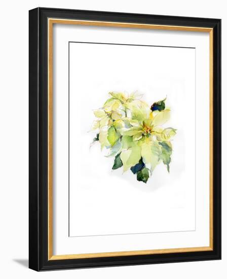 White Poinsettia, 2014-John Keeling-Framed Giclee Print