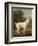 White Poodle in a Punt, by George Stubbs, 1780, British painting,-George Stubbs-Framed Art Print