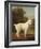 White Poodle in a Punt, C.1780 (Oil on Canvas)-George Stubbs-Framed Giclee Print
