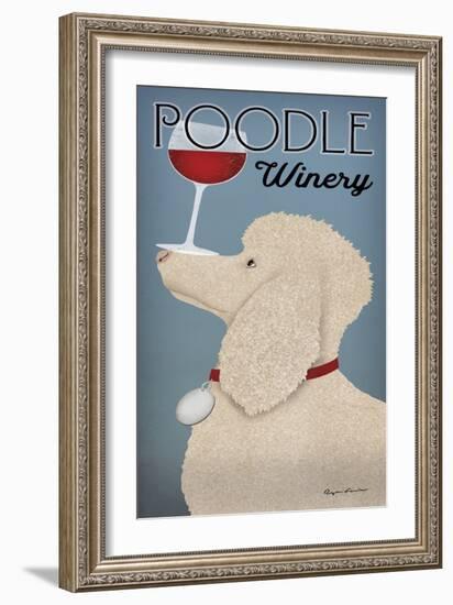 White Poodle Winery-Ryan Fowler-Framed Art Print