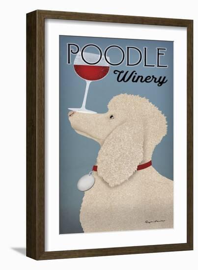 White Poodle Winery-Ryan Fowler-Framed Art Print