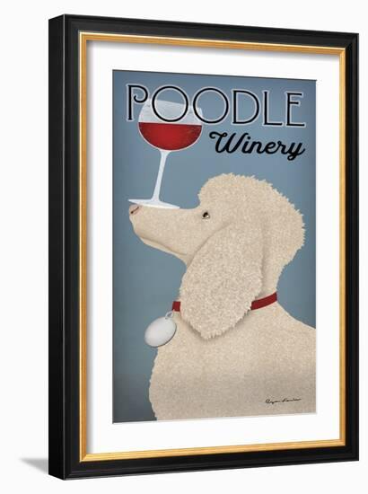 White Poodle Winery-Ryan Fowler-Framed Art Print