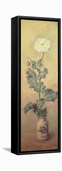 White Poppy, 1883-Claude Monet-Framed Premier Image Canvas