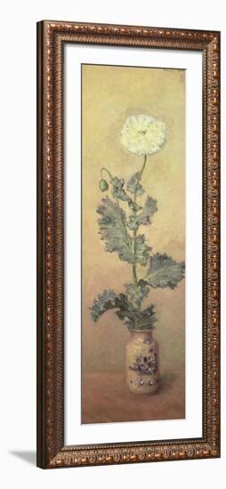 White Poppy, 1883-Claude Monet-Framed Giclee Print