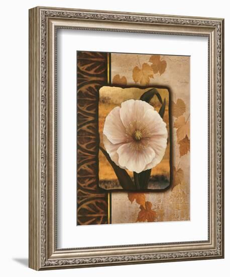 White Poppy-TC Chiu-Framed Art Print