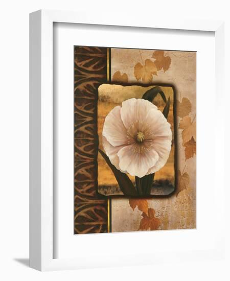 White Poppy-TC Chiu-Framed Art Print