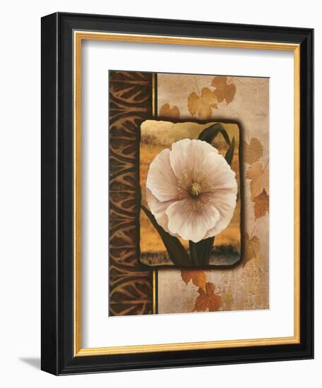 White Poppy-TC Chiu-Framed Art Print