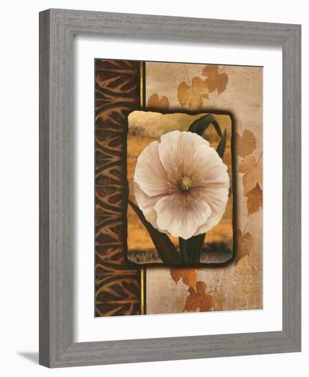 White Poppy-TC Chiu-Framed Art Print