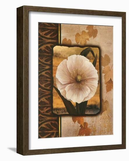 White Poppy-TC Chiu-Framed Art Print