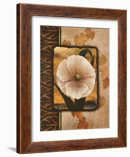 White Poppy-TC Chiu-Framed Art Print