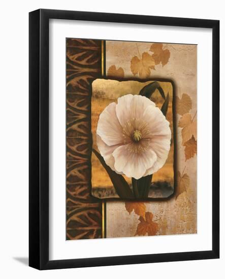 White Poppy-TC Chiu-Framed Art Print