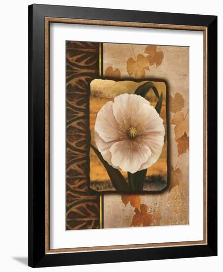 White Poppy-TC Chiu-Framed Art Print