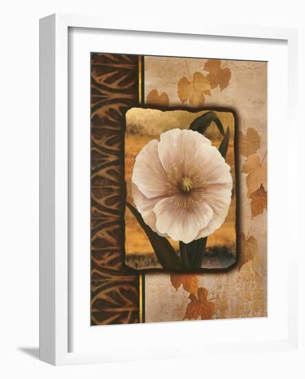 White Poppy-TC Chiu-Framed Art Print