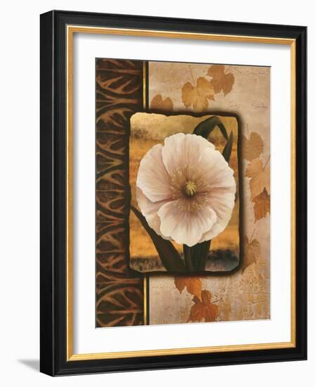 White Poppy-TC Chiu-Framed Art Print