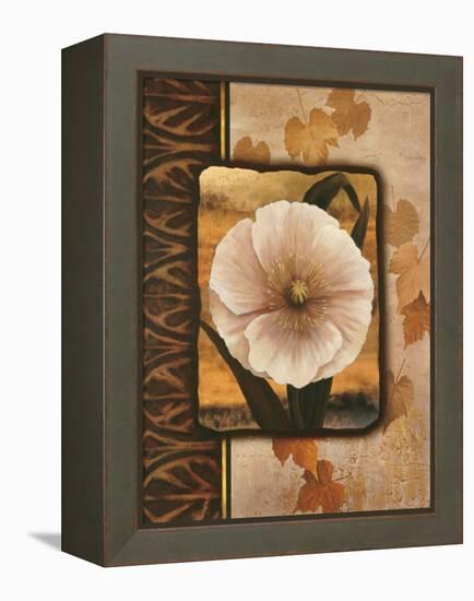 White Poppy-TC Chiu-Framed Stretched Canvas