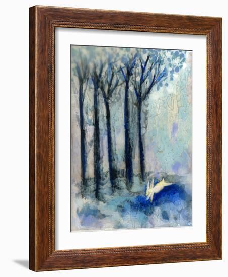 White Rabbit-Wyanne-Framed Giclee Print