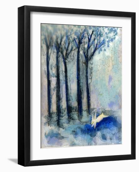 White Rabbit-Wyanne-Framed Giclee Print