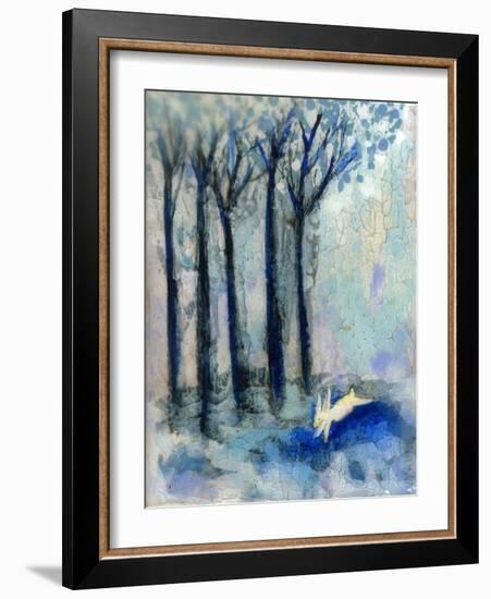 White Rabbit-Wyanne-Framed Giclee Print