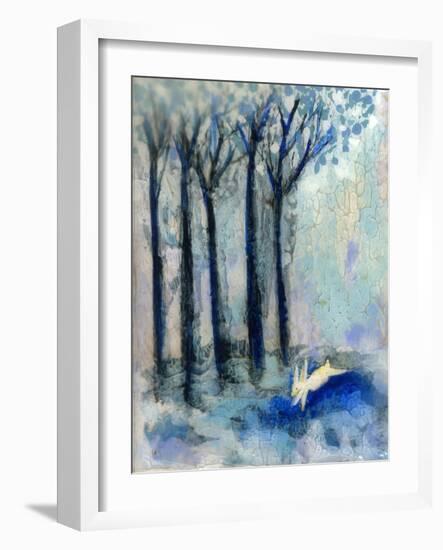 White Rabbit-Wyanne-Framed Giclee Print