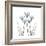 White Rain Lily 1-Albert Koetsier-Framed Premium Giclee Print