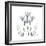 White Rain Lily 1-Albert Koetsier-Framed Premium Giclee Print