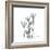 White Rain Lily 3-Albert Koetsier-Framed Premium Giclee Print