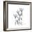 White Rain Lily 3-Albert Koetsier-Framed Premium Giclee Print