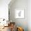 White Rain Lily 3-Albert Koetsier-Framed Premium Giclee Print displayed on a wall