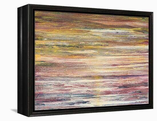 White Rapids at Sunset-Roberto Gonzalez-Framed Stretched Canvas