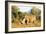 White rhino (Ceratotherium simum), Kruger National Park, South Africa, Africa-Christian Kober-Framed Photographic Print