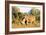 White rhino (Ceratotherium simum), Kruger National Park, South Africa, Africa-Christian Kober-Framed Photographic Print