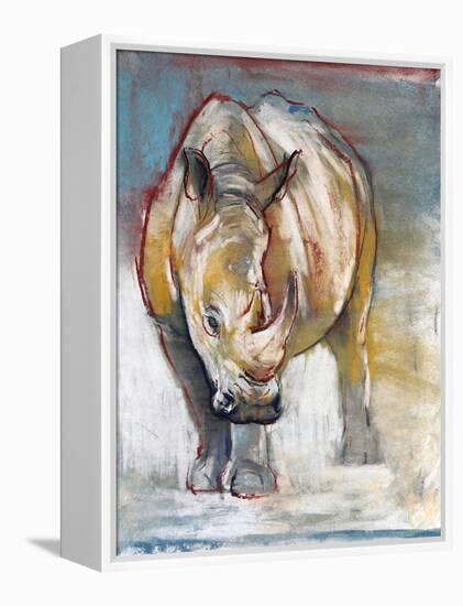 White Rhino, Ol Pejeta, 2018,-Mark Adlington-Framed Premier Image Canvas