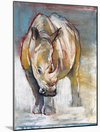 White Rhino, Ol Pejeta, 2018,-Mark Adlington-Mounted Giclee Print