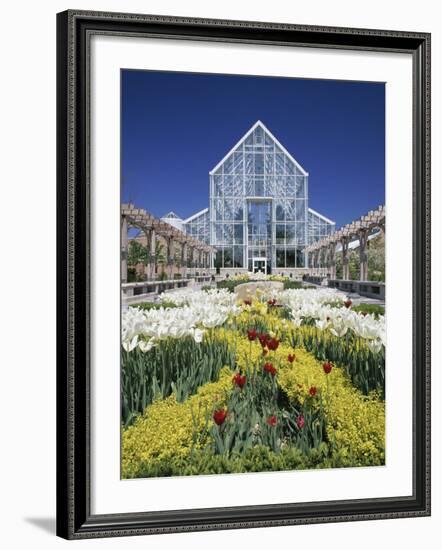 White River Gardens, Indianapolis, Indiana, USA-null-Framed Photographic Print