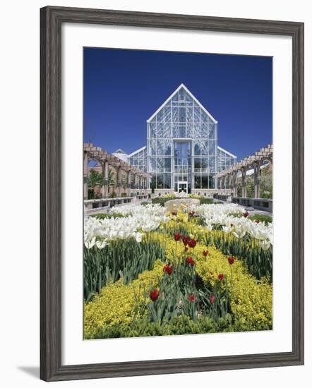 White River Gardens, Indianapolis, Indiana, USA-null-Framed Photographic Print