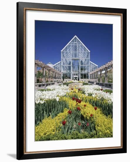 White River Gardens, Indianapolis, Indiana, USA-null-Framed Photographic Print