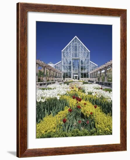 White River Gardens, Indianapolis, Indiana, USA-null-Framed Photographic Print