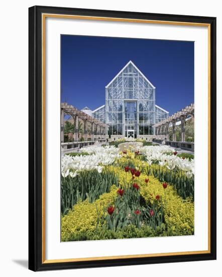 White River Gardens, Indianapolis, Indiana, USA-null-Framed Photographic Print