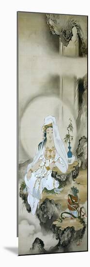 White-Robed Kannon-Zeshin Shibata-Mounted Giclee Print
