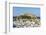 White Rooftops of Lindos with the Acropolis of Lindos, Rhodes, Dodecanese, Greek Islands, Greece-Chris Hepburn-Framed Photographic Print