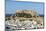 White Rooftops of Lindos with the Acropolis of Lindos, Rhodes, Dodecanese, Greek Islands, Greece-Chris Hepburn-Mounted Photographic Print