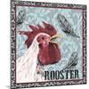 White Rooster I-Jade Reynolds-Mounted Art Print