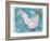White Rooster with Red Socks-Maria Pietri Lalor-Framed Giclee Print