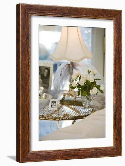 White Roses II-Philip Clayton-thompson-Framed Photographic Print